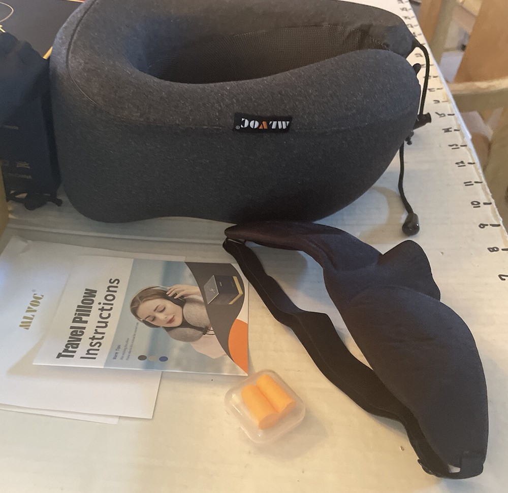 Memory Foam Travel Neck Pillow