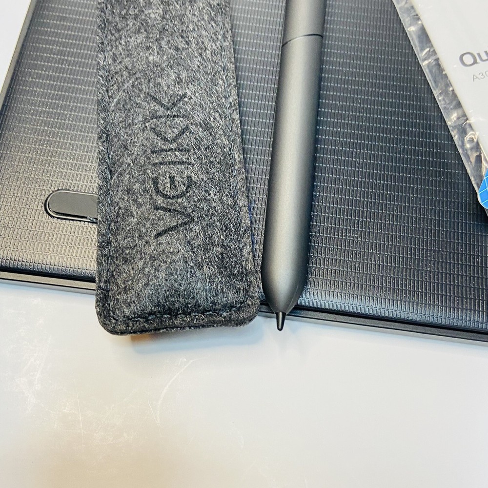 Drawing Tablet VEIKK A30 Graphic Pen Tablet with Gesture Touch Pad, 4 hotkeys