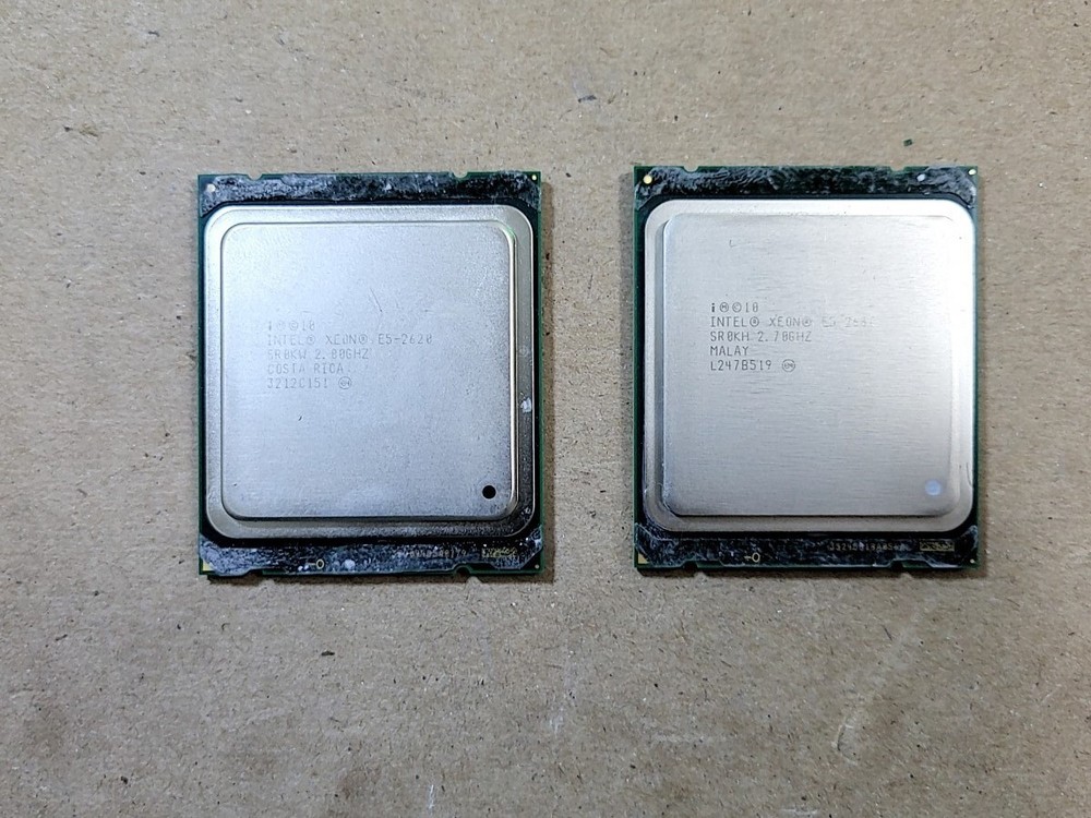 Lot of 2* INTEL SR0KW E5-2620 2GHz Server CPU