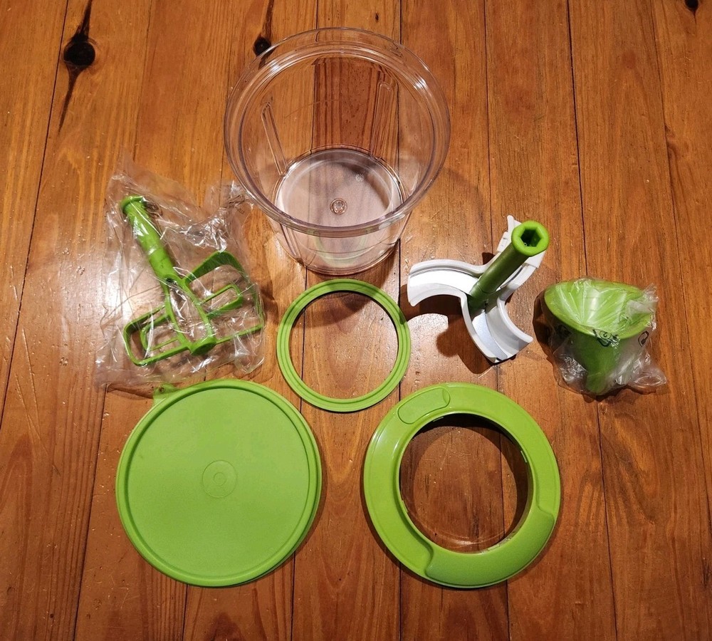 Tupperware Chop N' Prep Accessories - NO RIPCORD CHOPPER/PROCESSOR INCLUDED