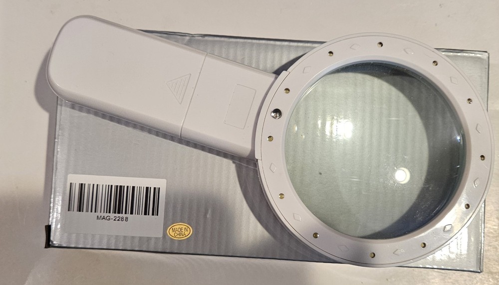 LG Handheld Magnifying Glass With Led Lights