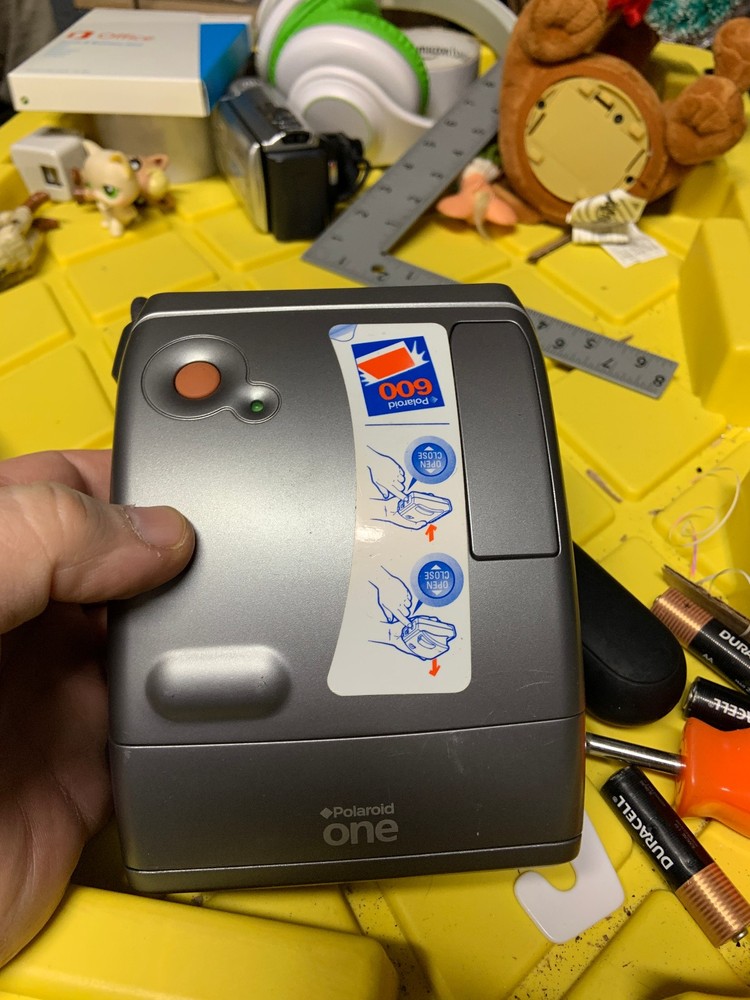 Polaroid One Camera- Instant Camera - Grey silverish