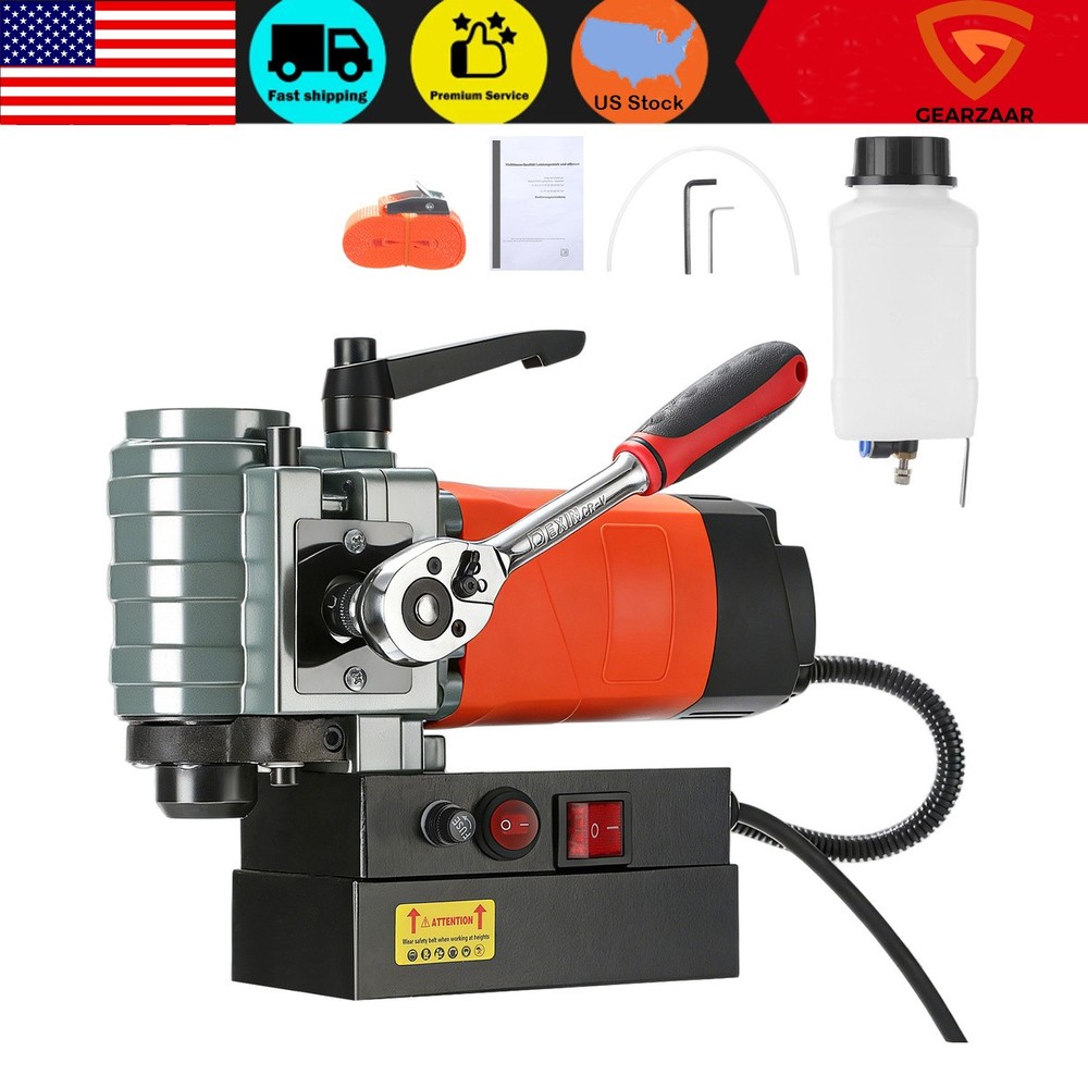 Magnetic Drill Press 1300W Low Profile Mag Drill Portable Core Low Profile