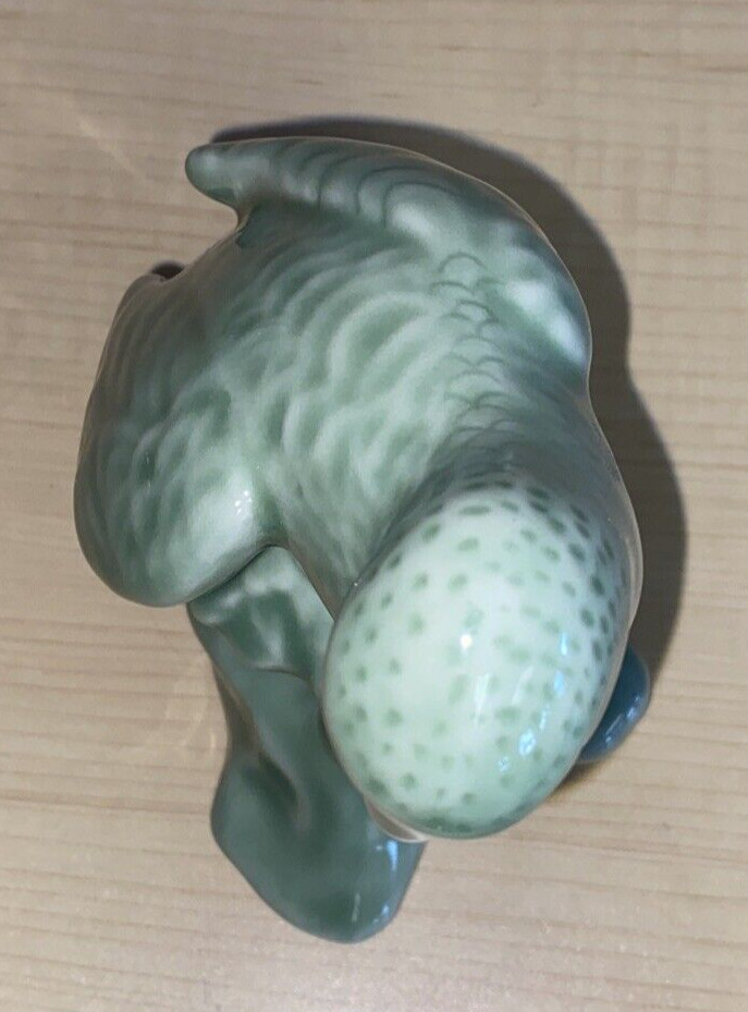 MCM Ceramic Parrot Green Figurine