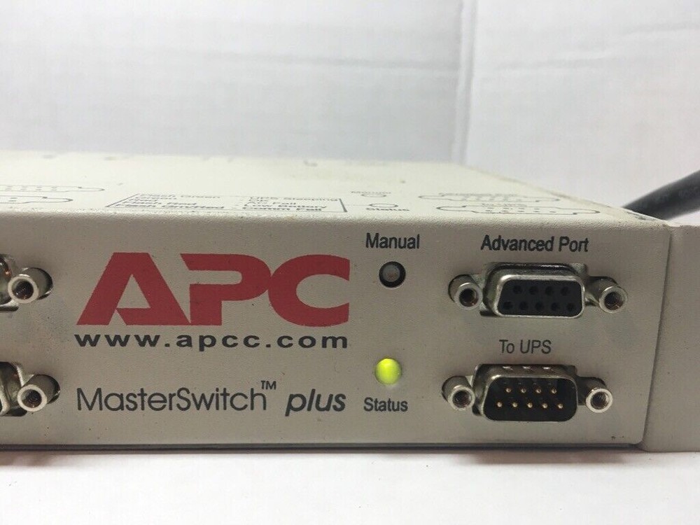 APC AP9225EXP POWER DISTRUBITION UNIT, MASTERSWITCH