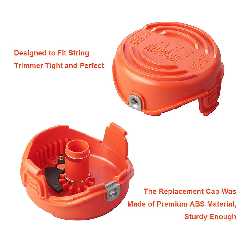 For Black & Decker GH3000, SF-080 Grass Trimmer Replacement Spool Line With Cap