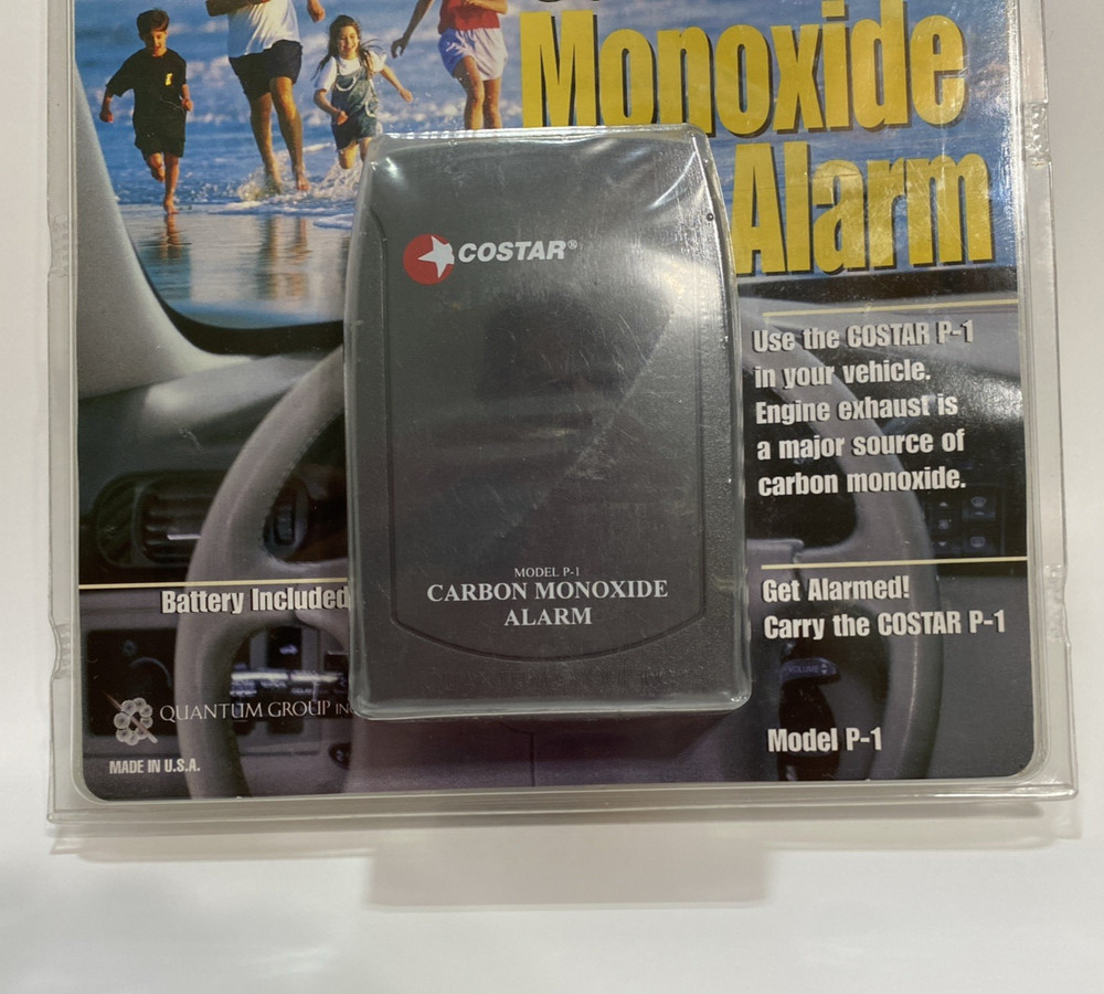 COSTAR Personal Carbon Monoxide Alarm Model P-1