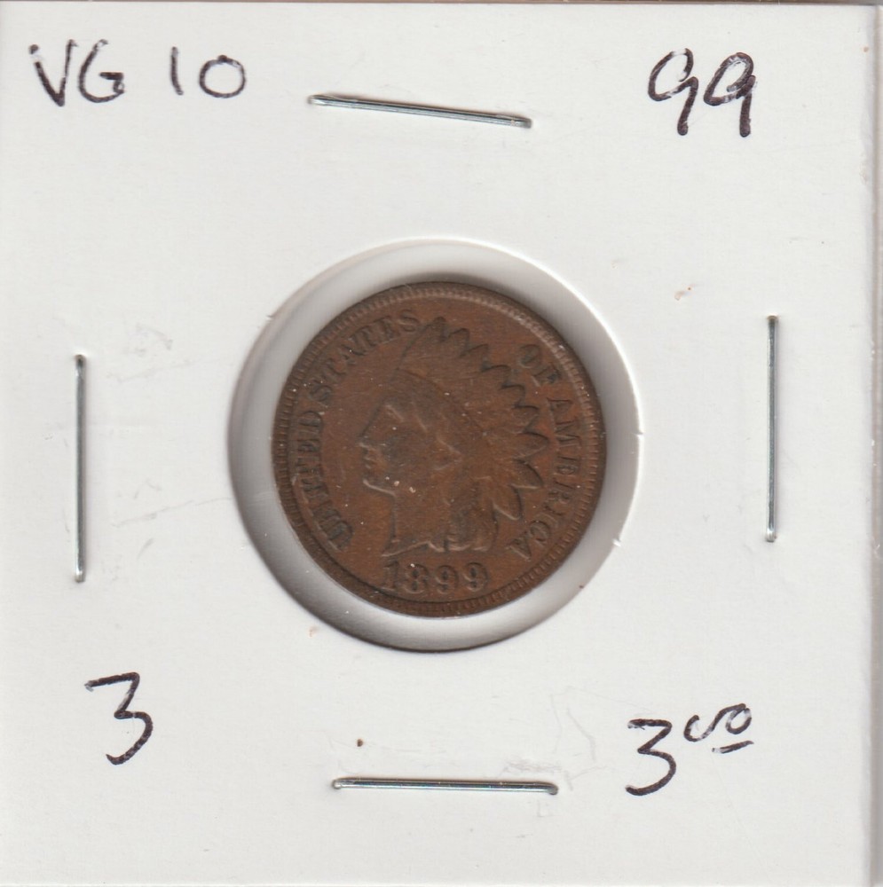 1899 Indian Head Penny #3