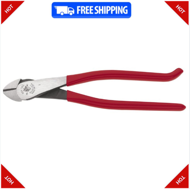 Klein Tools D248-9ST Diagonal Cutting Pliers, Ironworker'S Diagonal Cutters with