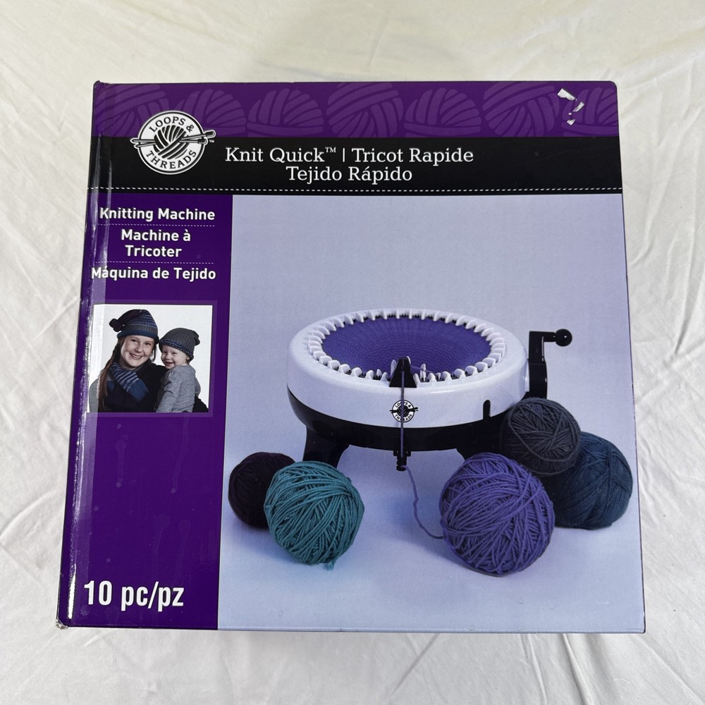Loop & Threads Knit Quick knitting Machine- Brand new