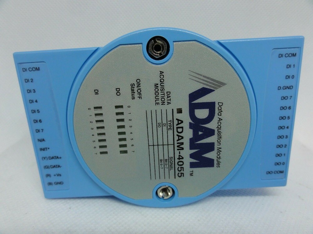 Advantech JSD ADAM-4055 Data Acquisition Module, Type: DI / DO, Signal: Bit0-7