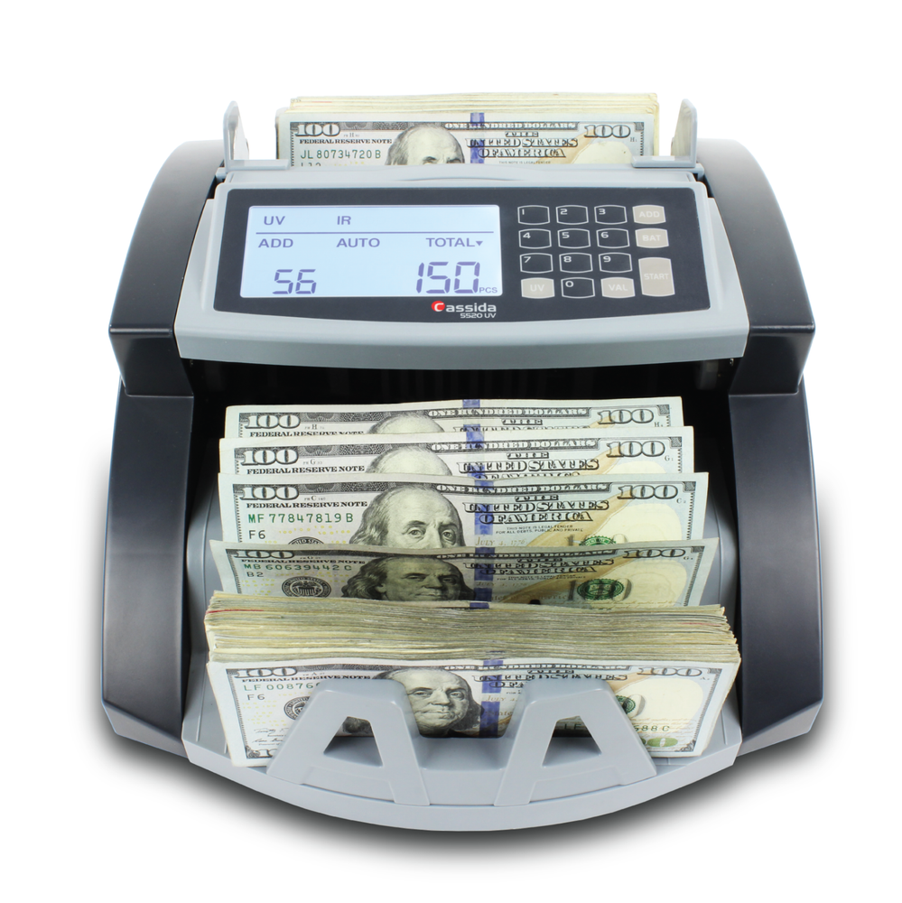 Cassida 5520 UV/MG Bill Counter