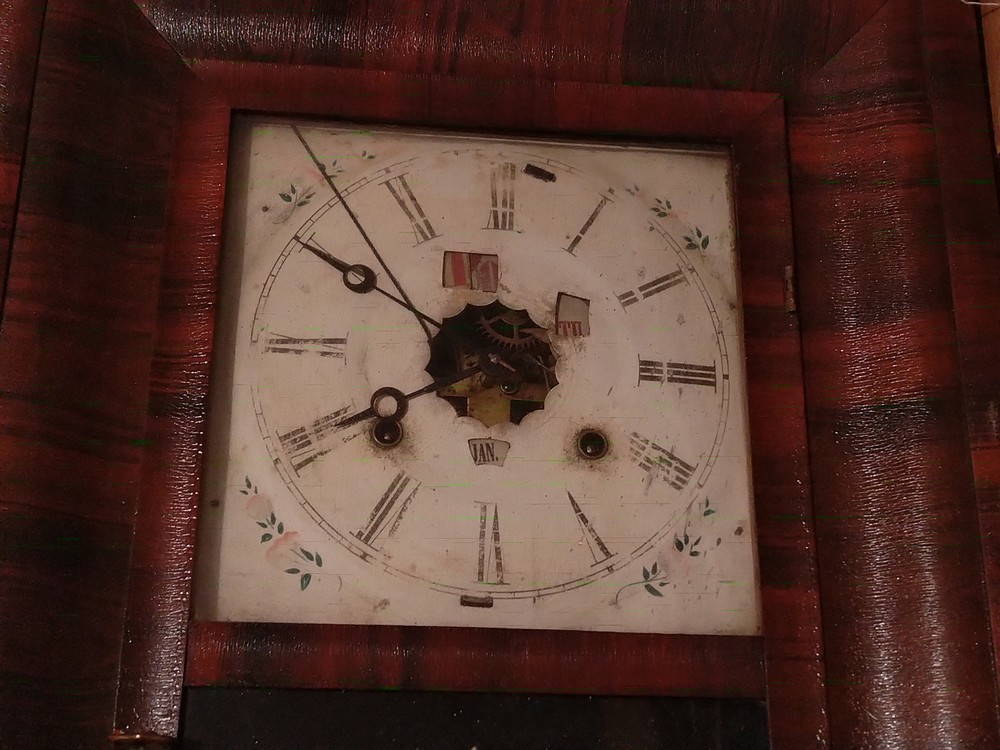 Antique Ansonia Brass Clock circa 1869-1877