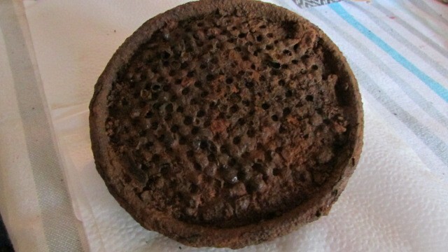 WW1 Relic German Gasmask Filter- Argonne-