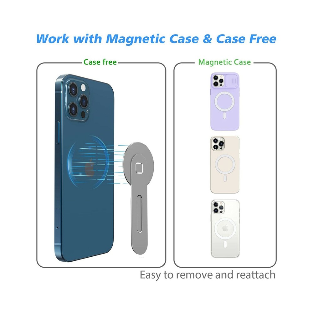 Universal Magnetic Phone Holder - Silver
