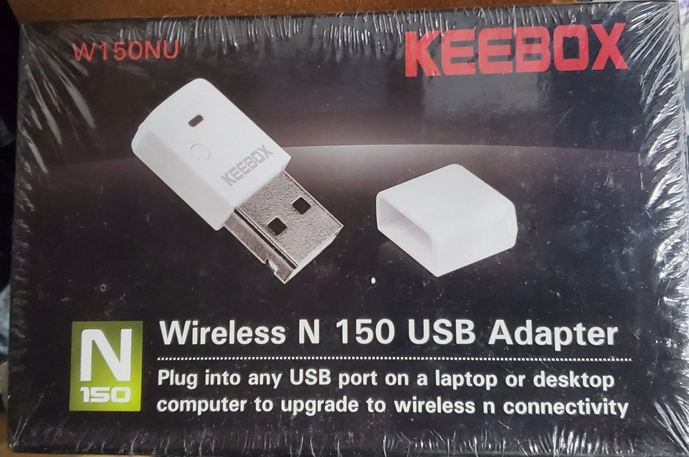 Keebox N 150 USB Wireless Adapter, Sealed!!!