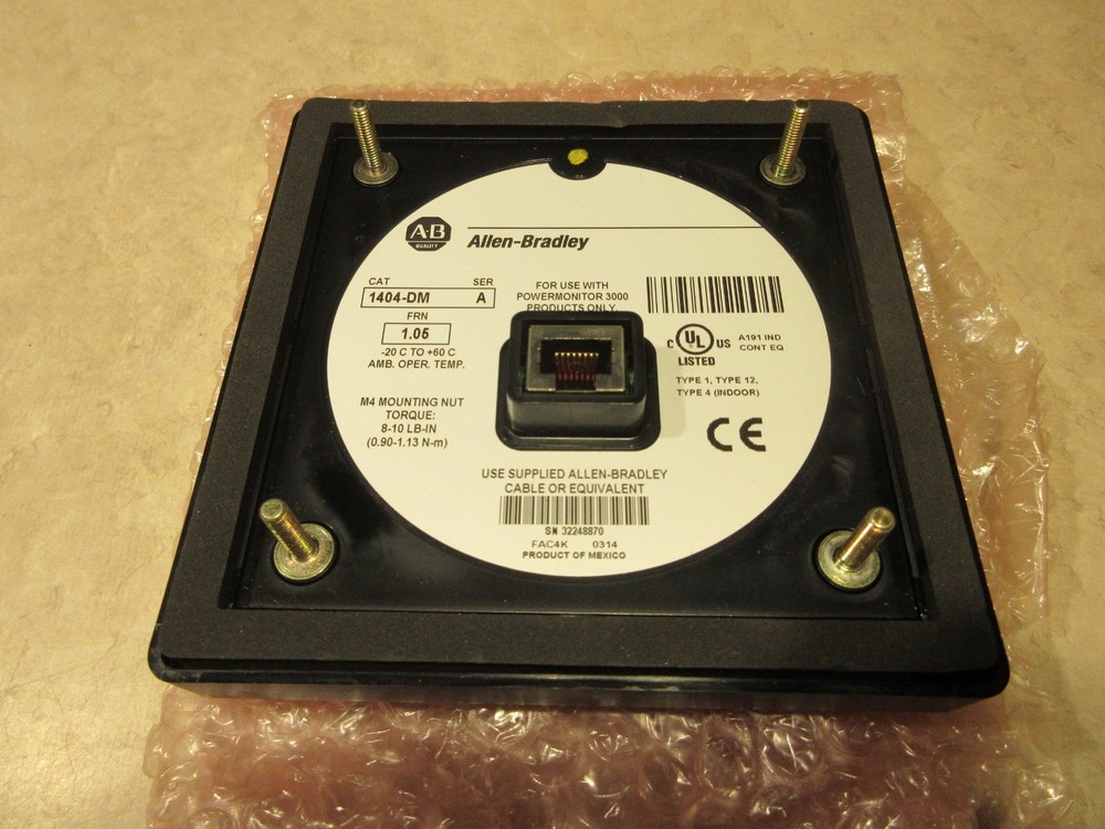 ALLEN BRADLEY 1404-DM DISPLAY MODULE, IA0097