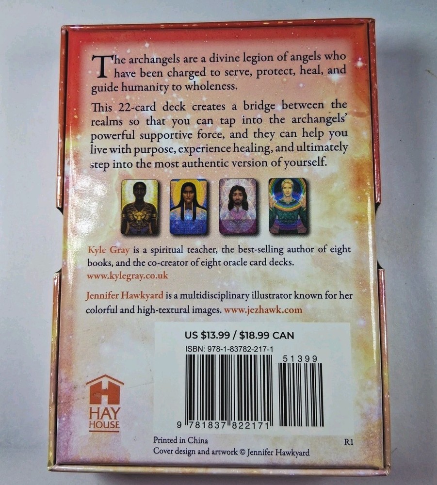 The 22 Archangels Oracle: 22 Card Deck & Guidebook Kyle Gray