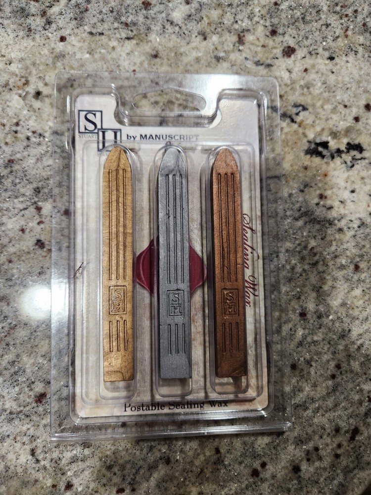 Stuart Houghton By Manuscript Postable Sealing Wax