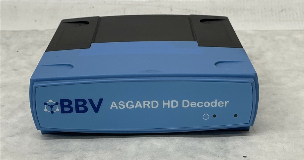 BBV ASGARD HD Decoder, Voltage PoE, Power LPS