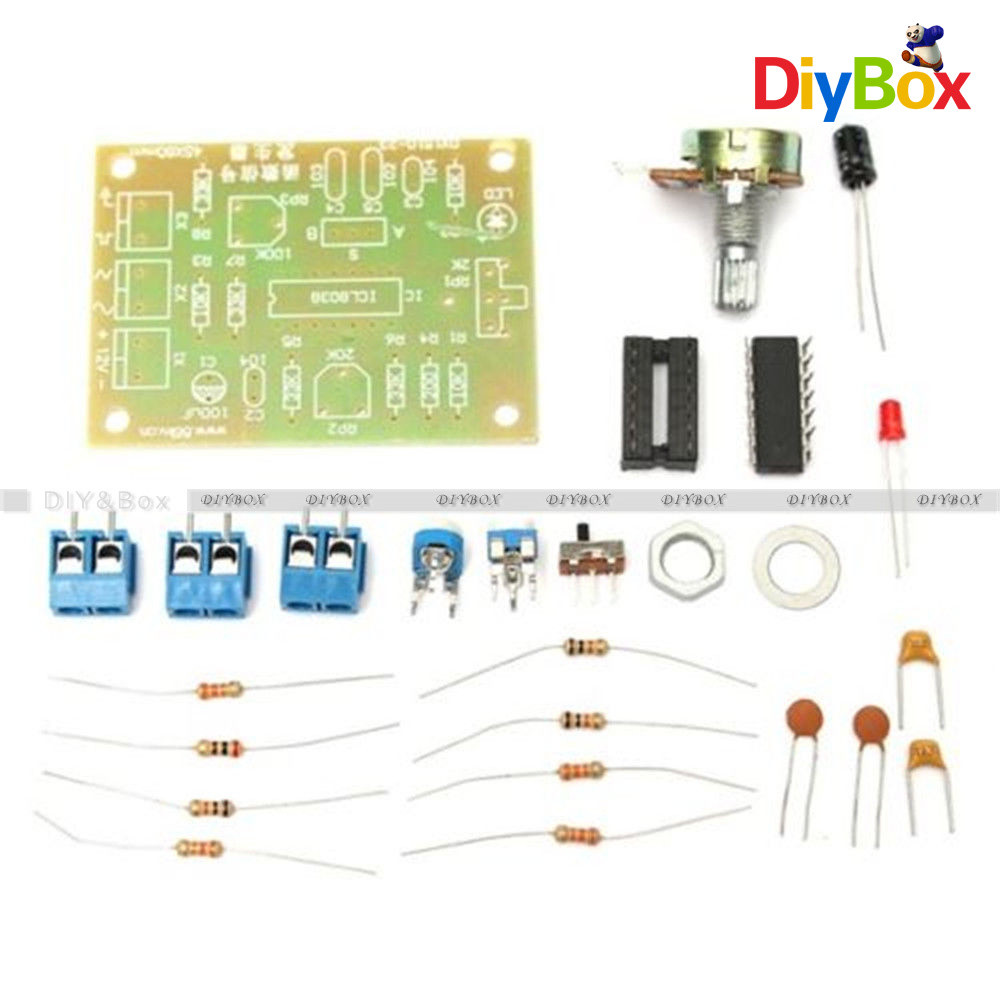 ICL8038 Function Signal Generator Module Sine Square Triangle Wave Output Sets D
