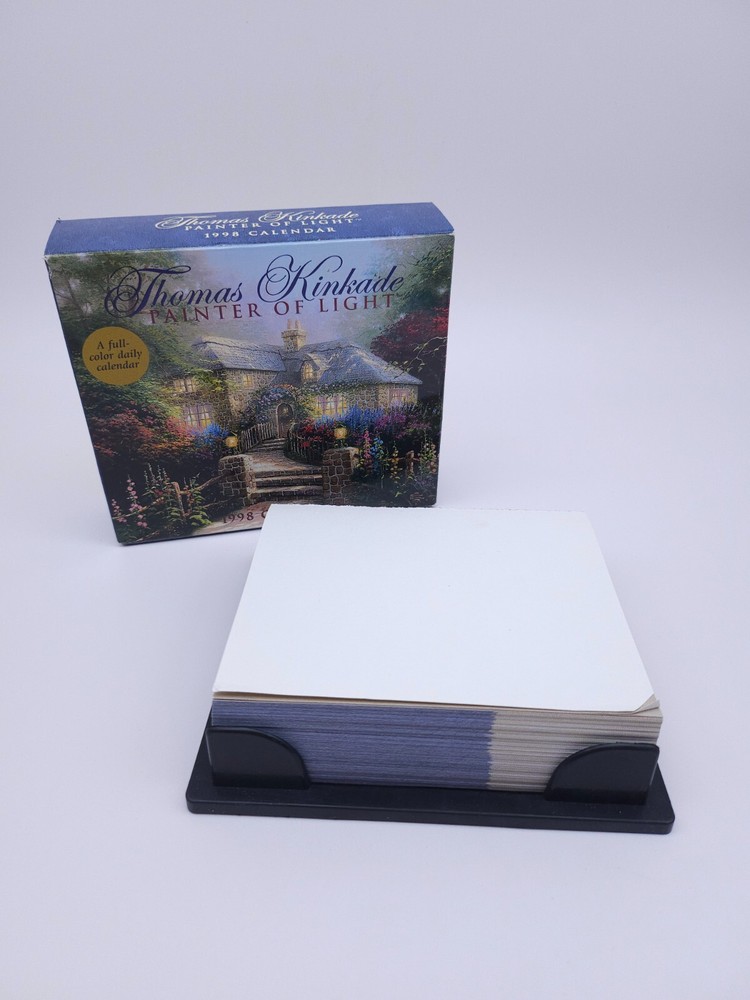 Thomas Kinkade Painter Of Light 1998 Scripture Calendar