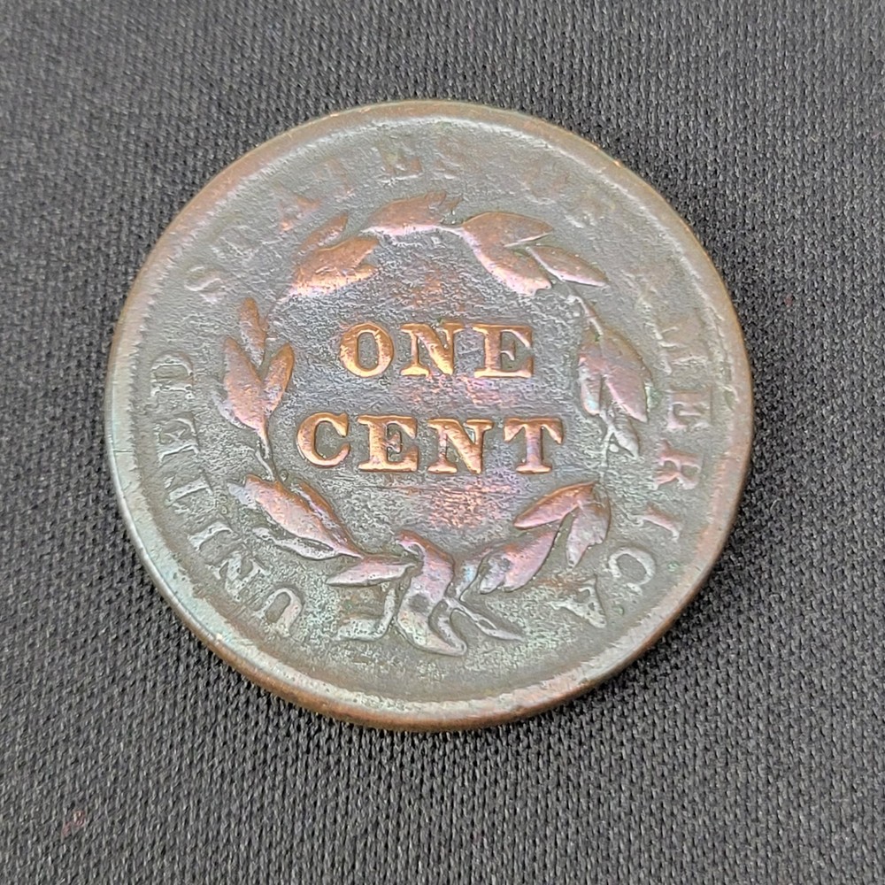 1839 Coronet Head Large Cent