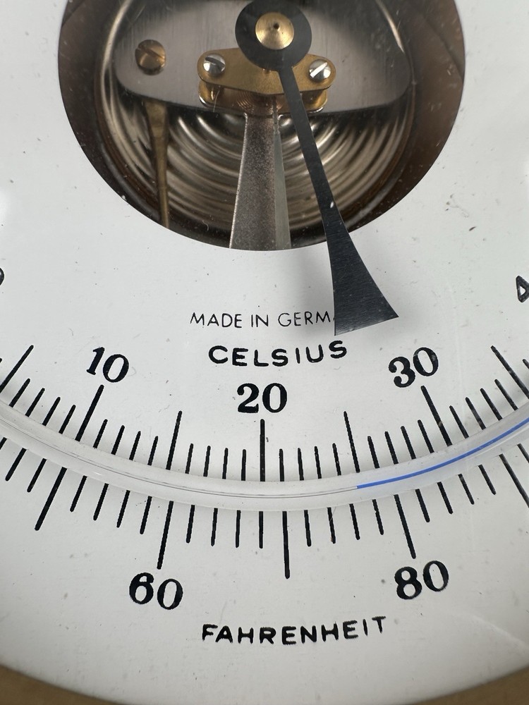 STOCKBURGER COMPENSATED PRECISION BRASS BAROMETER MADE IN GERMANY - UNTESTED