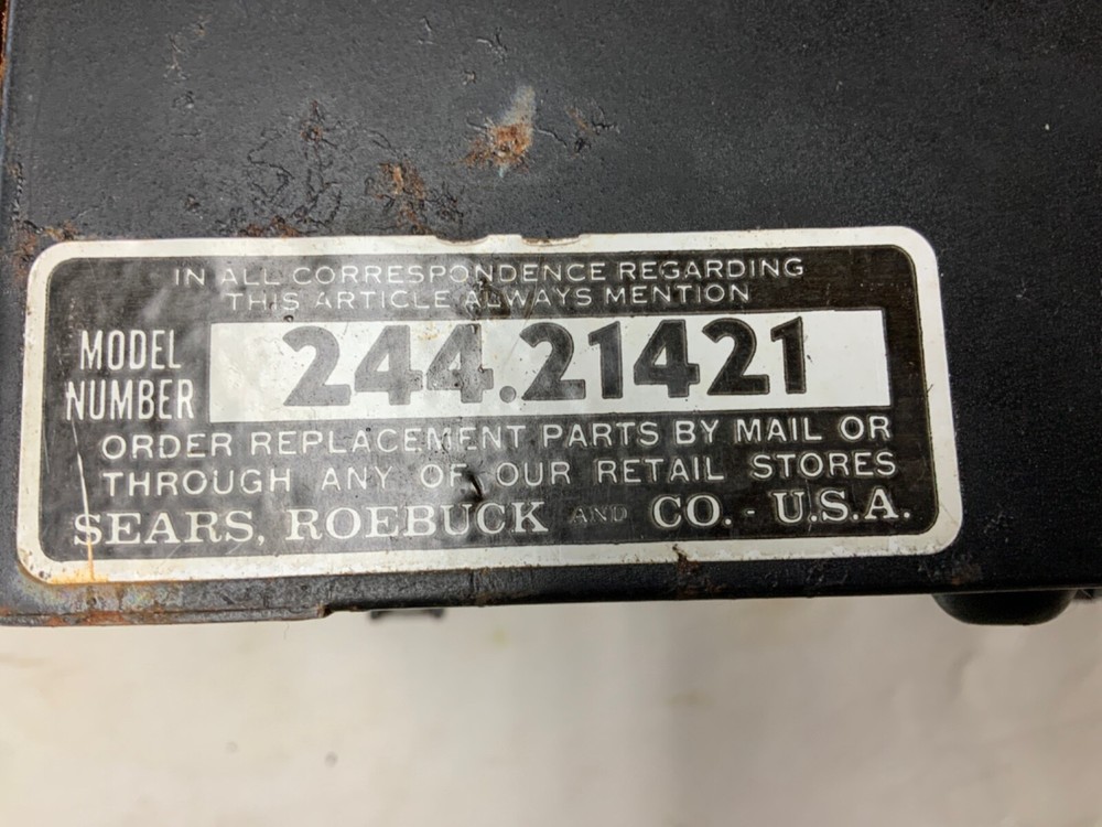 Sears Automotive Analyzer 244.21421