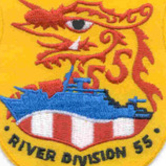 RIVDIV 55 River Division Patch Dragon