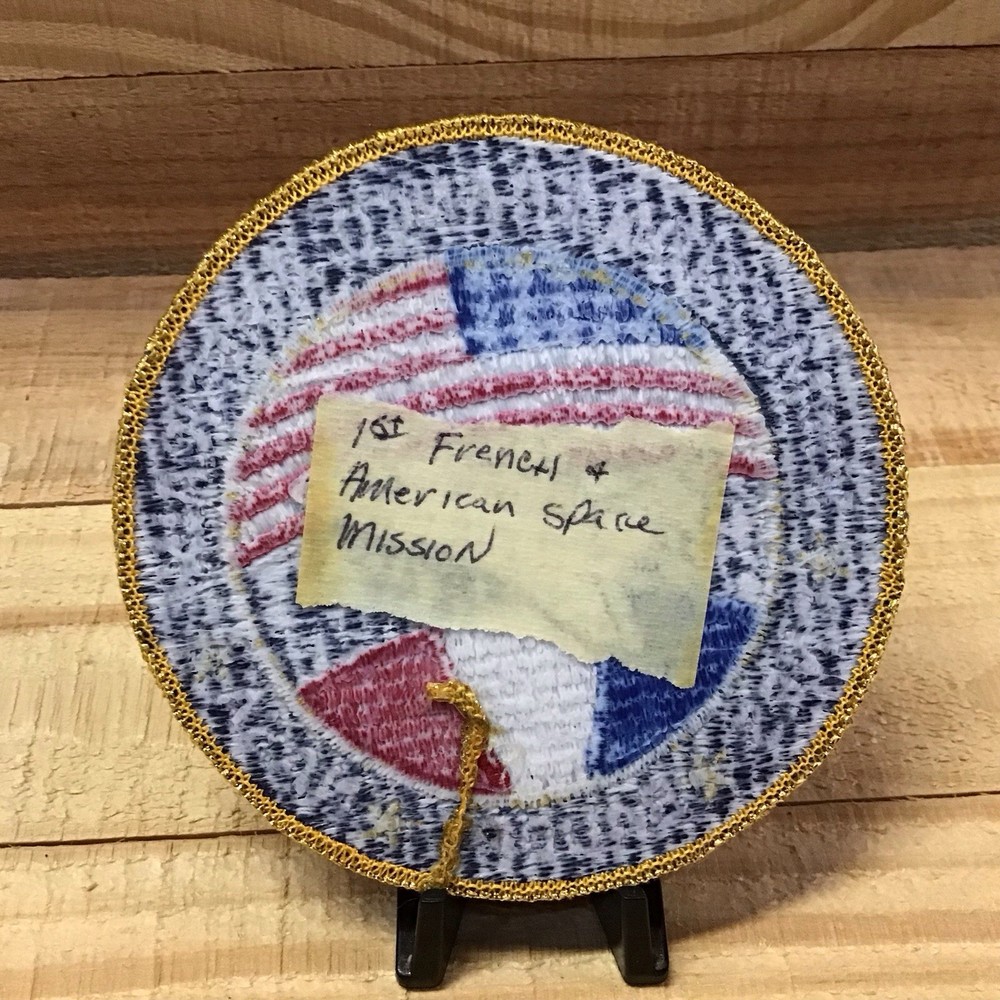 French - American space mission patch Nasa