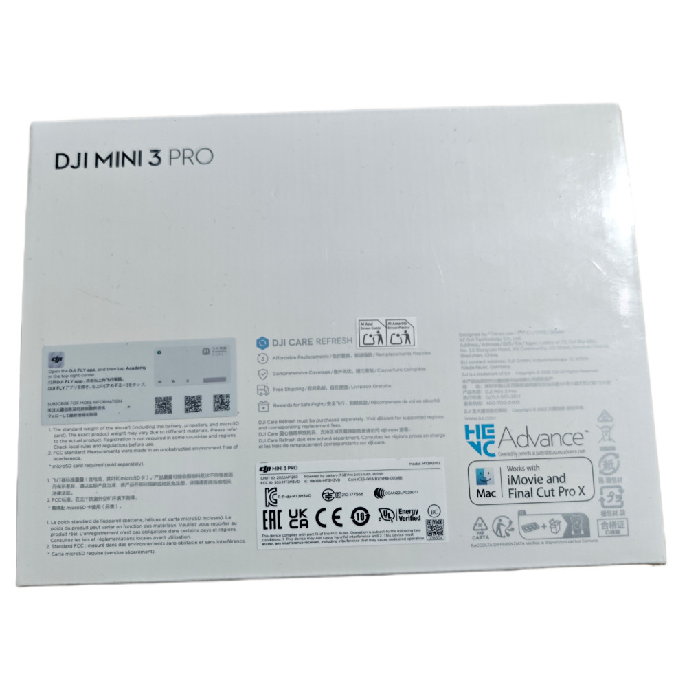 DJI Mini 3 Pro Drone Only Without Battery And Controller
