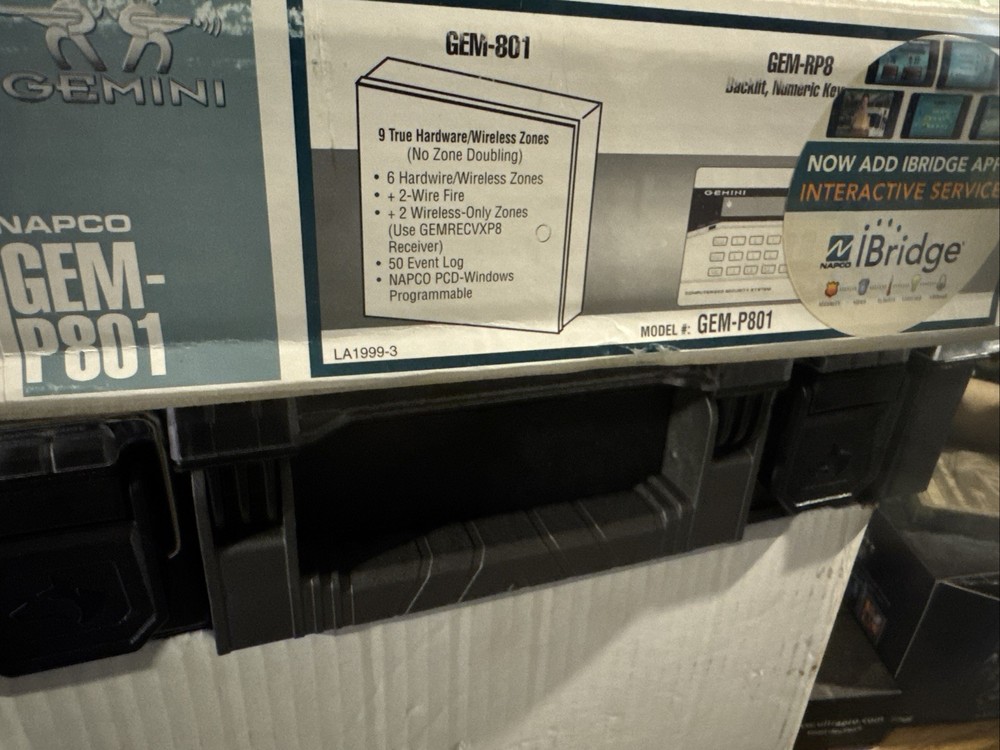 Napco Gemini Gem-P801 Alarm Control Panel