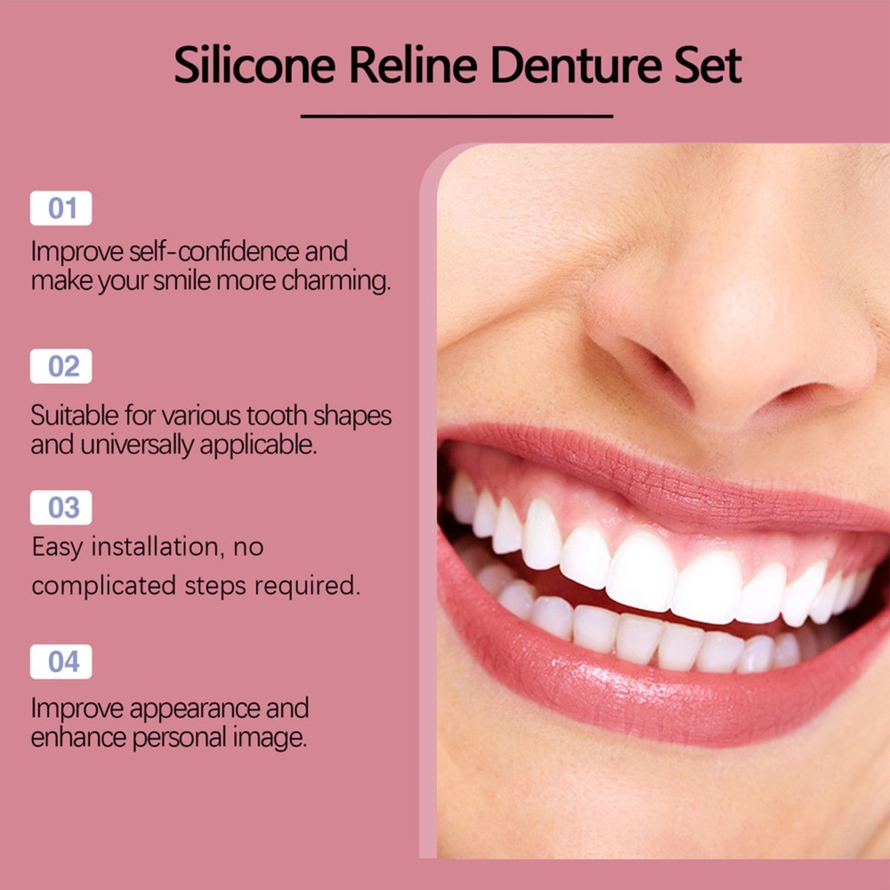 Silicone Denture Set Professional Denture Set Silicone Denture Set supple