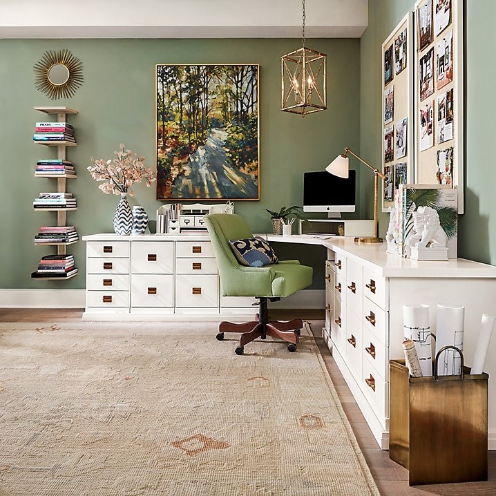 Ballard Designs Bamboo Rectangular Pendant, Small