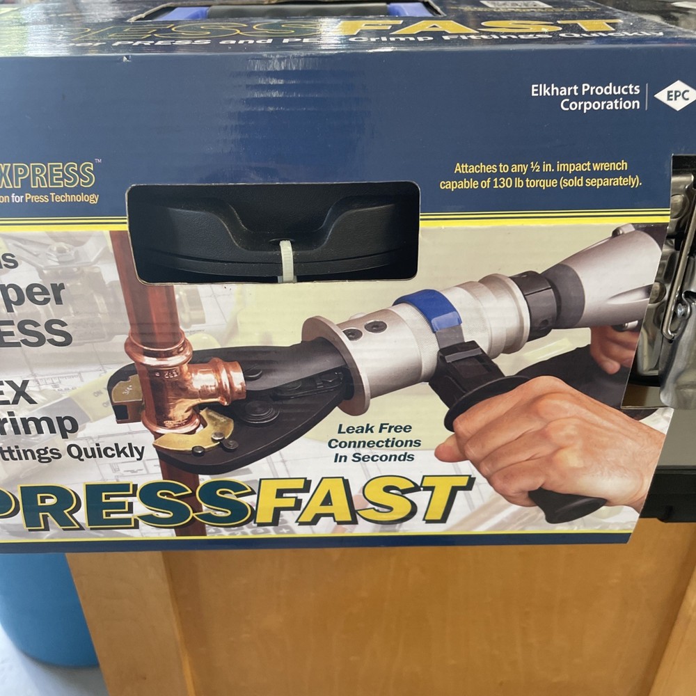 Apolloxpress Pressfast Copper Press an PEX Crimping Tool 69PFT