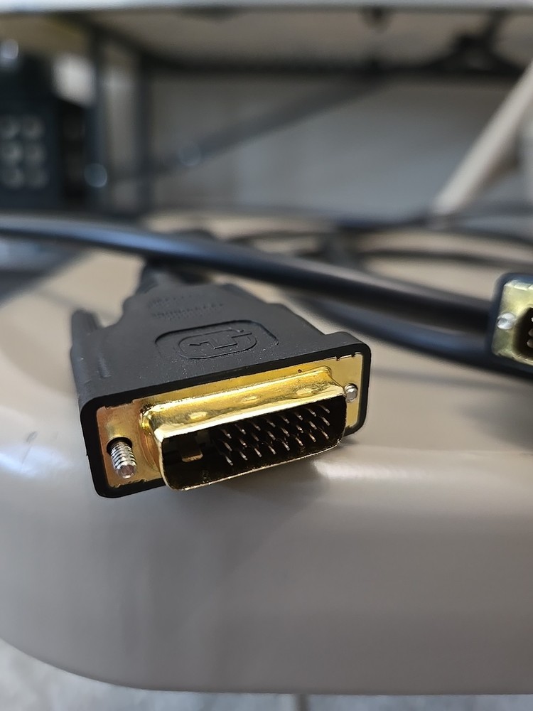 8FT DVI-D TO DVI-D GOLD PLATED CABLE