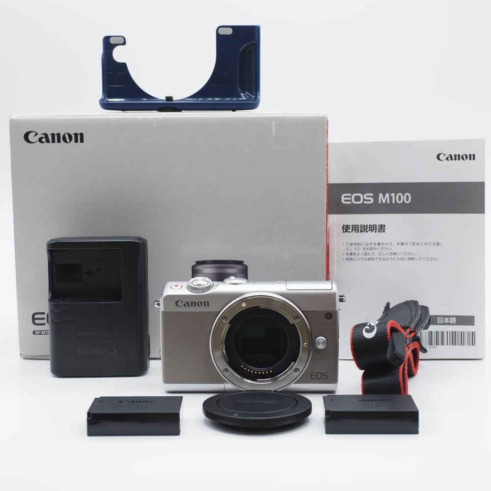 Canon EOS M100 Mirrorless Camera Body Gray #2966