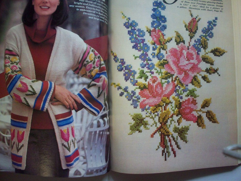 VTG McCall's Needlework & Embroidery Encyclopedia stitches techniques patterns