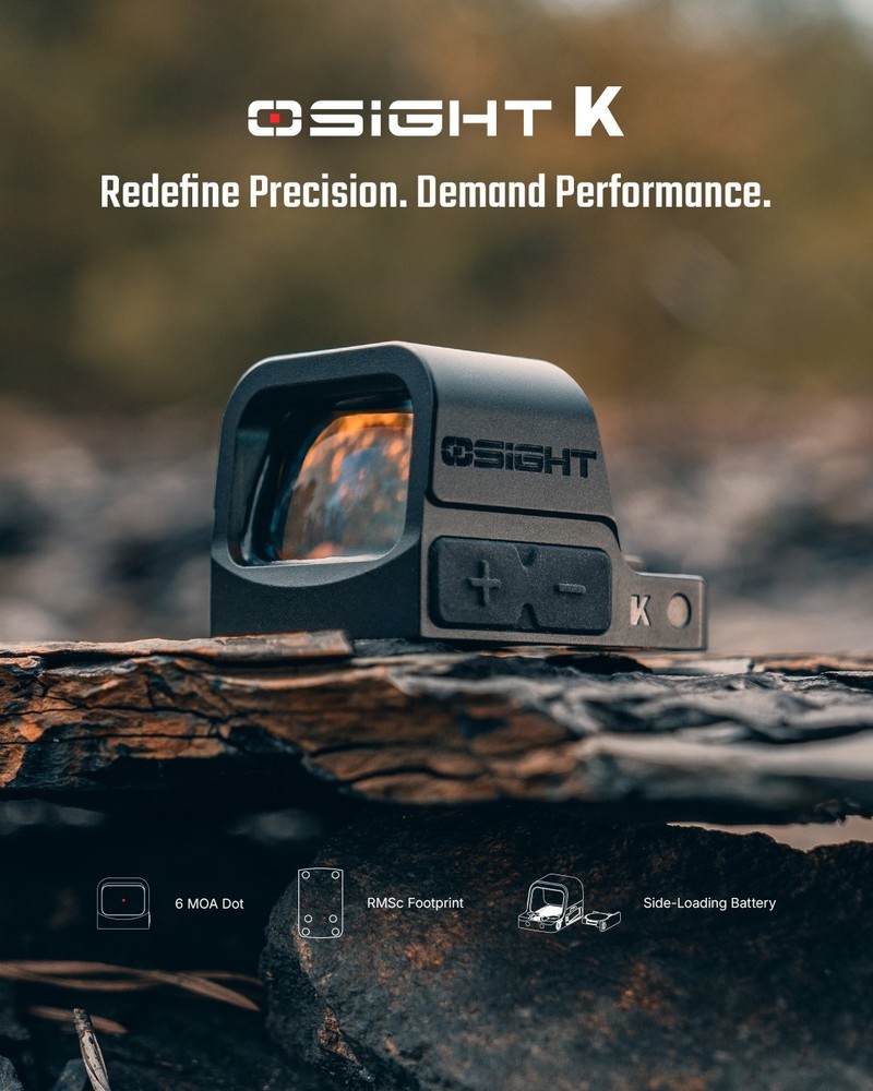 Olight Osight K Open Reflex Optic w/Replaceable Side-Loading Battery