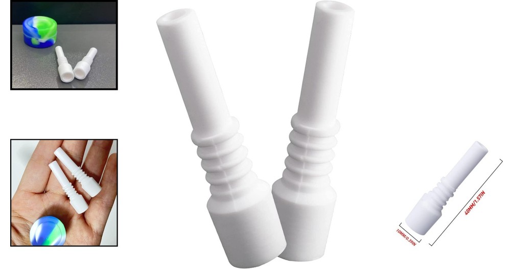 High-Performance 10mm Ceramic Sandblaster Tips – 2 Replacement Nozzles Included