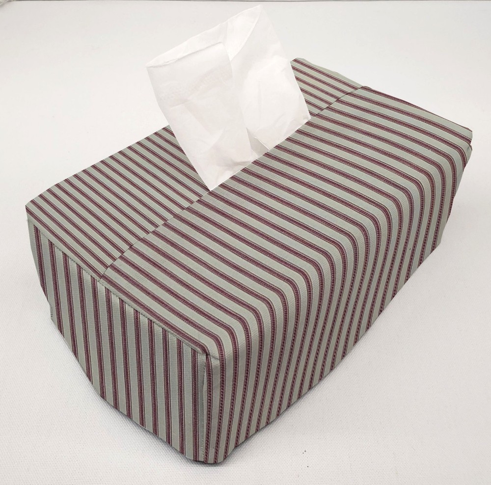 Ticking Stripe Tissue Box Cover (3 Colors Available)