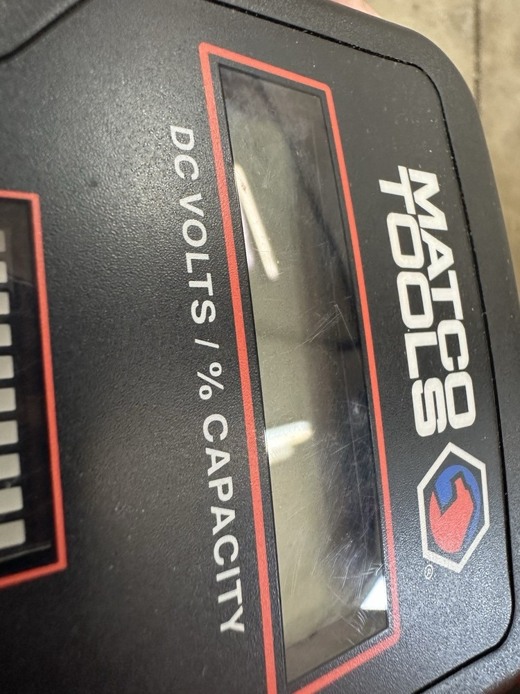 Used Matco Tools MBT100 12V Battery Tester