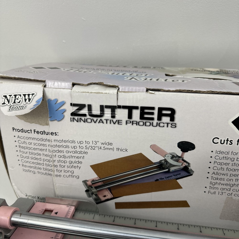 Zutter Kutter Heavy Duty Craft Cutter 7607 - Cuts Chipboard Cardboard