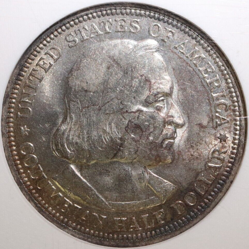 1892 Columbian Exposition Silver Half Dollar NGC MS63