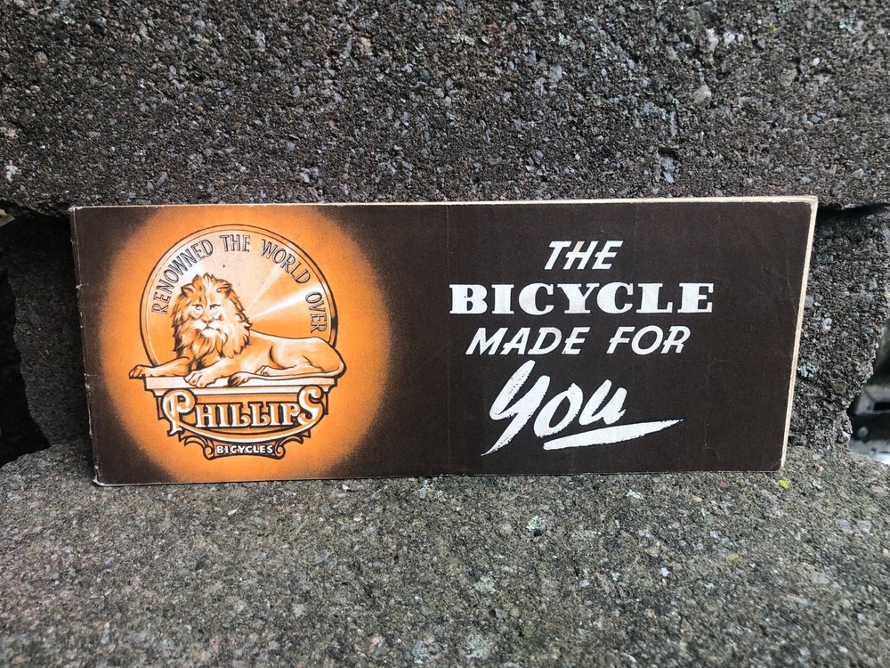 1949 Phillips Bicycles Full Line Brochure