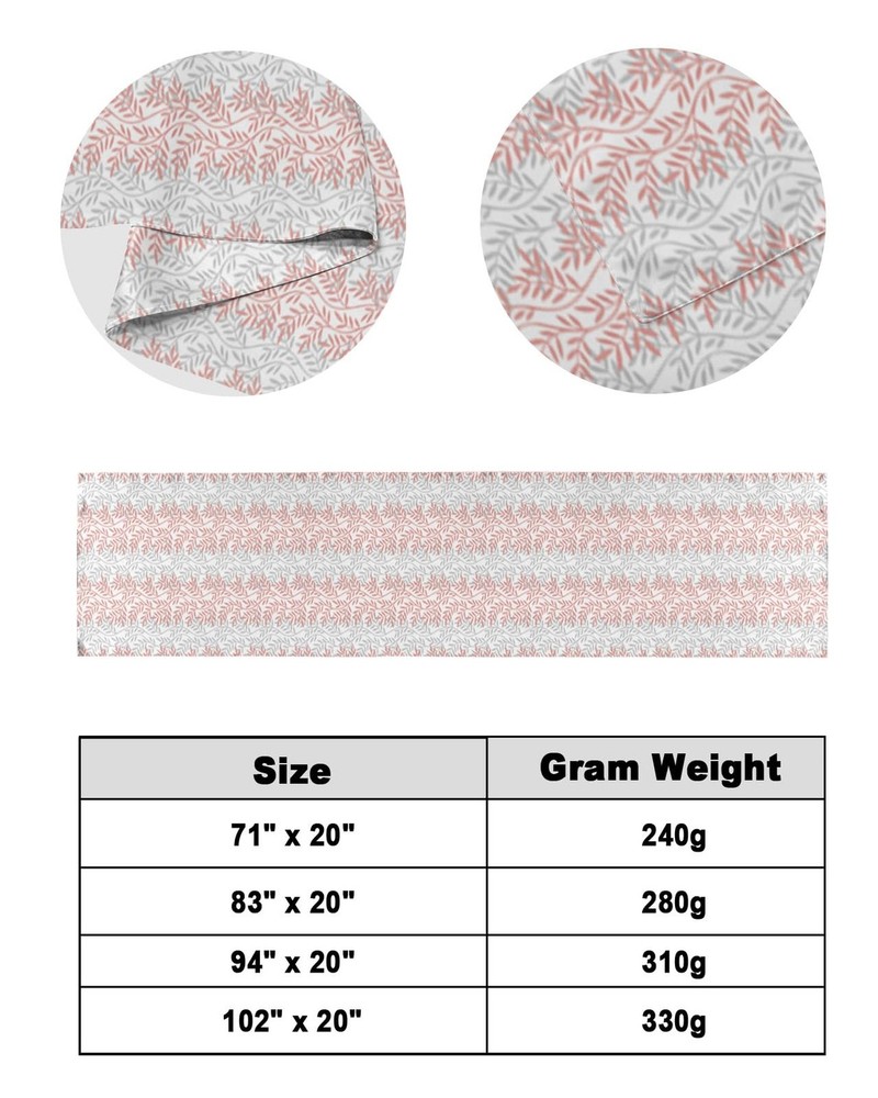 Blush Pink Bed Runner for Full/ Queen Size Bed, Bedspread Protector Slipcover...