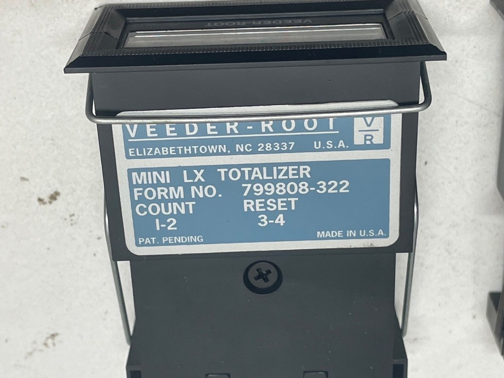 Lot of Veeder-Root Mini LX Totalizer Counters & Input Module