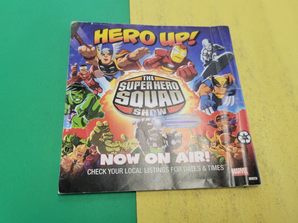 Marvel Superhero Squad Nintendo DS Manual Only