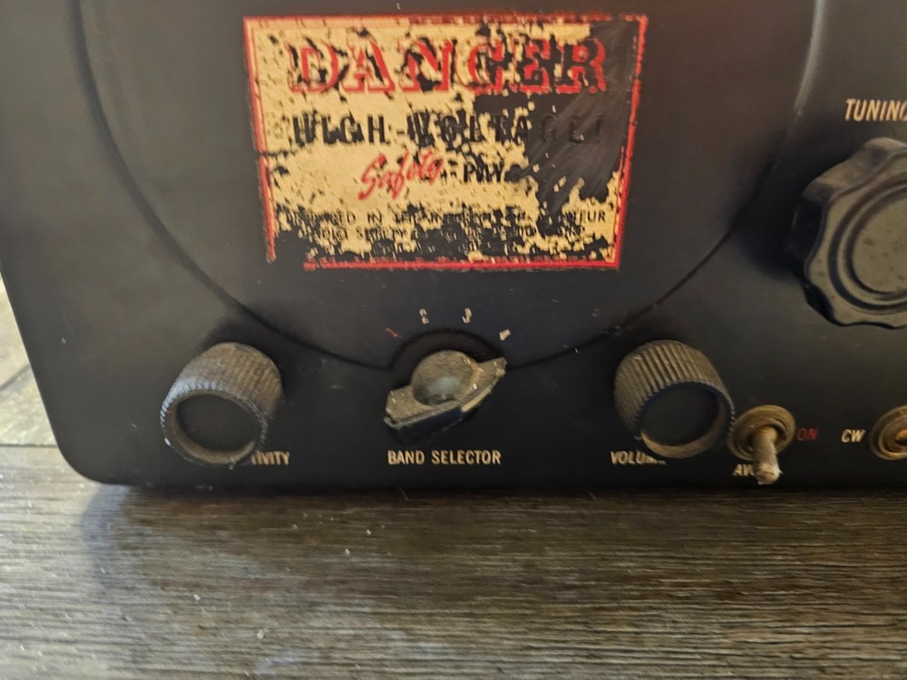 Hallicrafters Mod S-40B Vintage Shortwave Receiver
